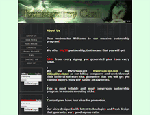 Tablet Screenshot of cash.teensagency.com